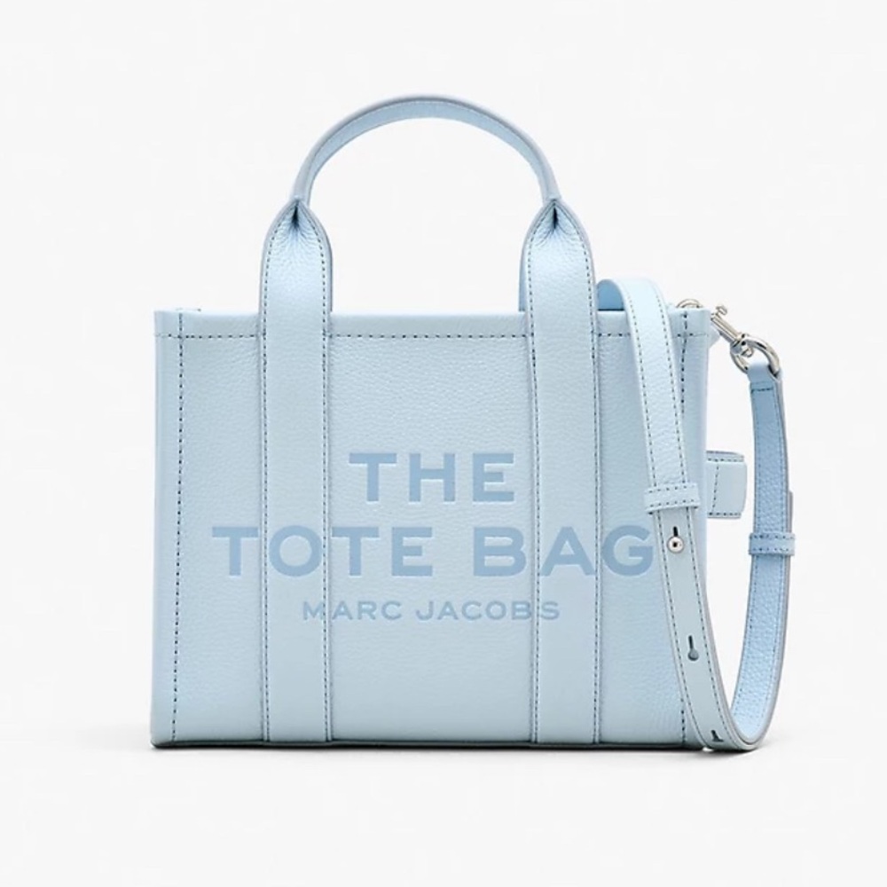 NWT Marc Jacobs small tote bag in Cloud Blue